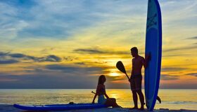 Barefoot vows in paradise
